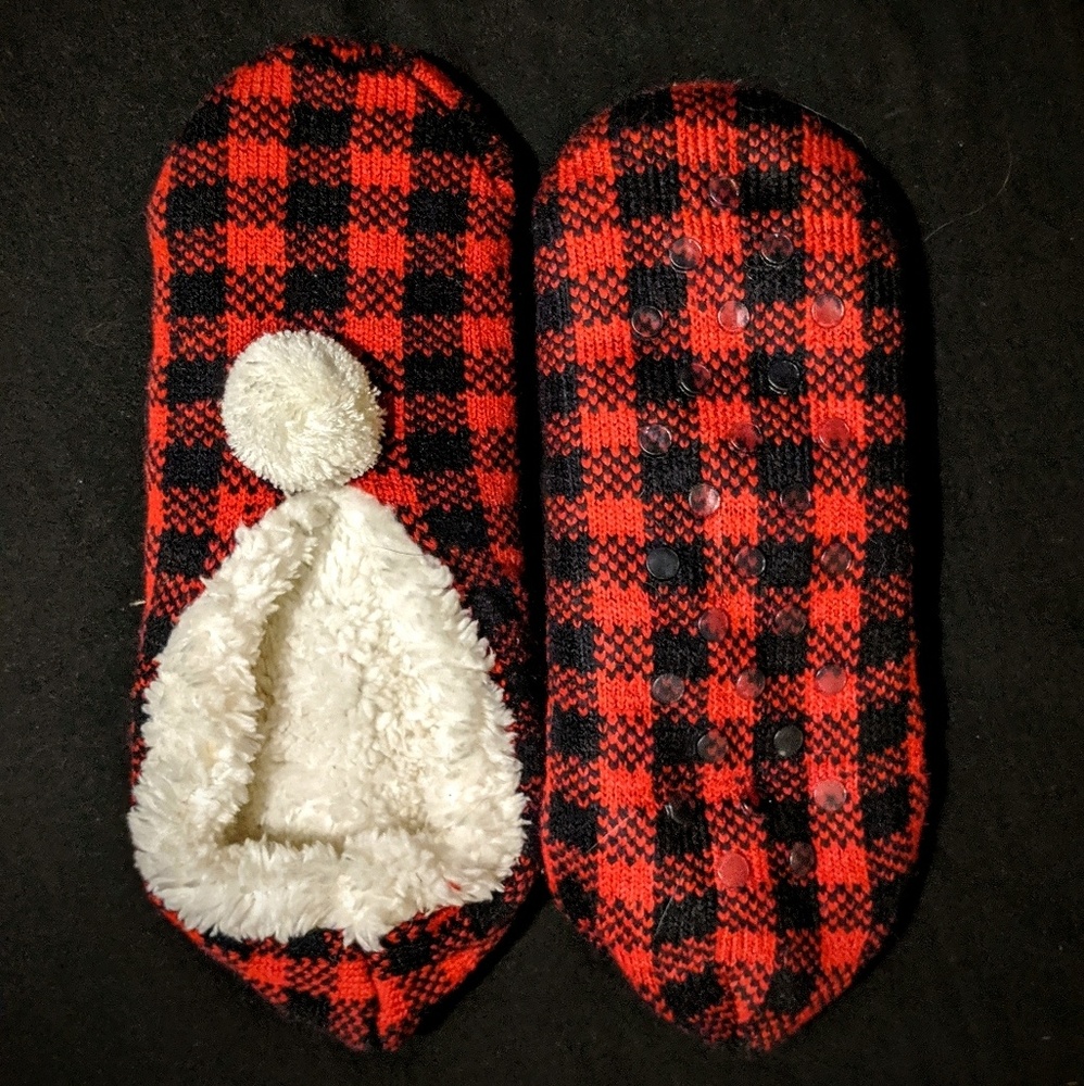 Plaid Slippers